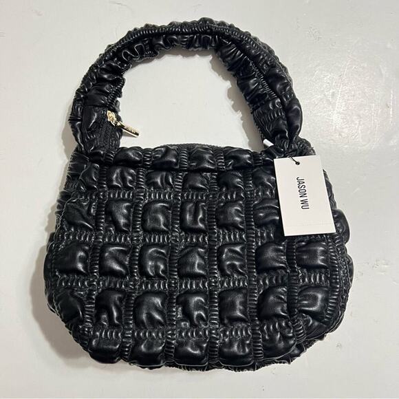 JASON WU Fay Bubbled Small Baguette Top Handle Handbag - Picture 6 of 10